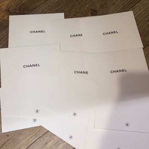 Chanel envelops with blank Chanel note cards bundle 12 pc